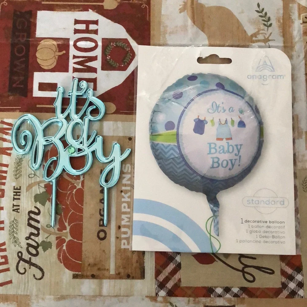 🛍️ It’s a Boy Decoration Set